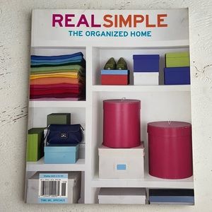 [ Real Simple The Organized Home Paperback Book ]